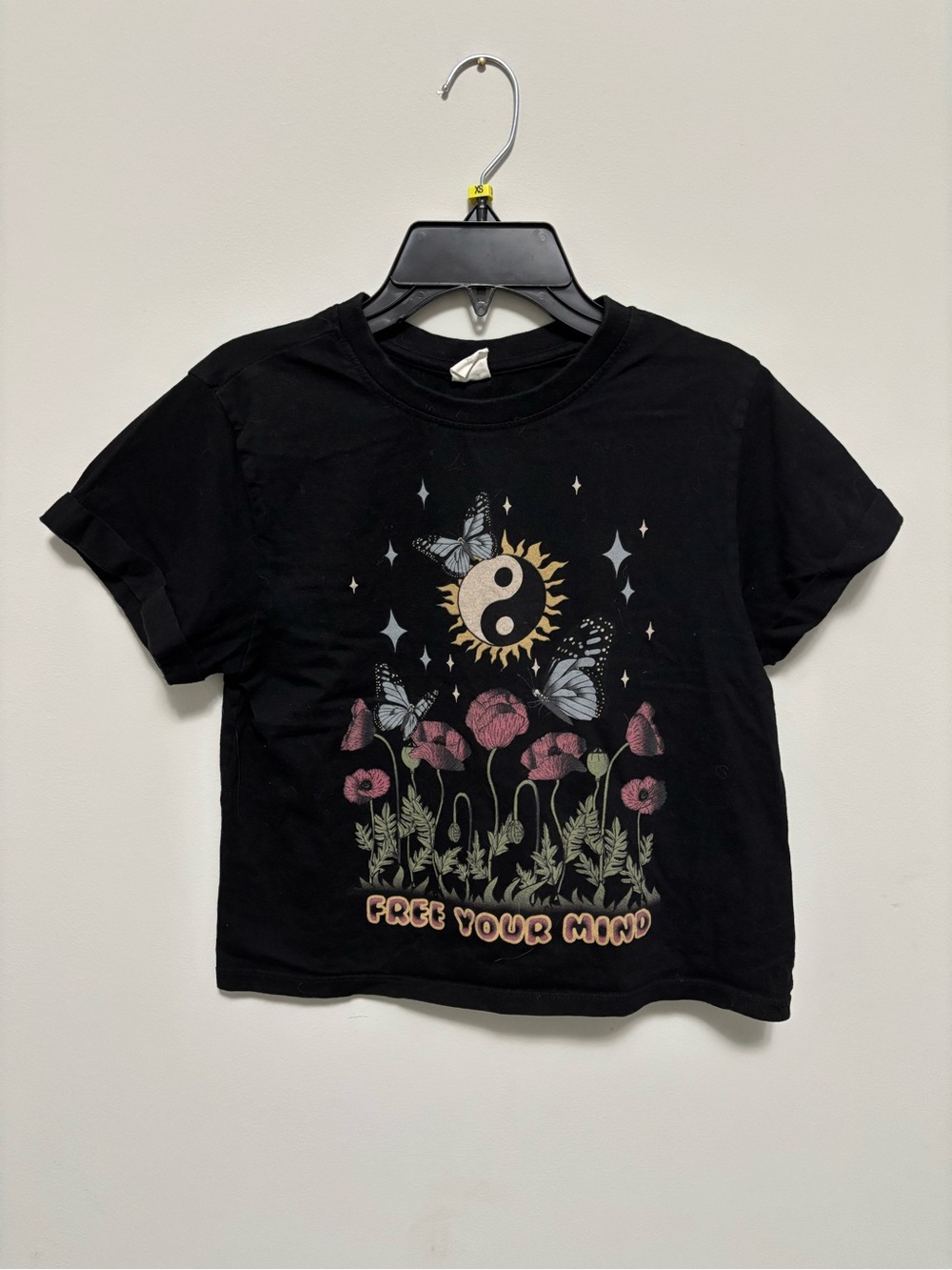 Black Graphic T-shirt Vibe N'